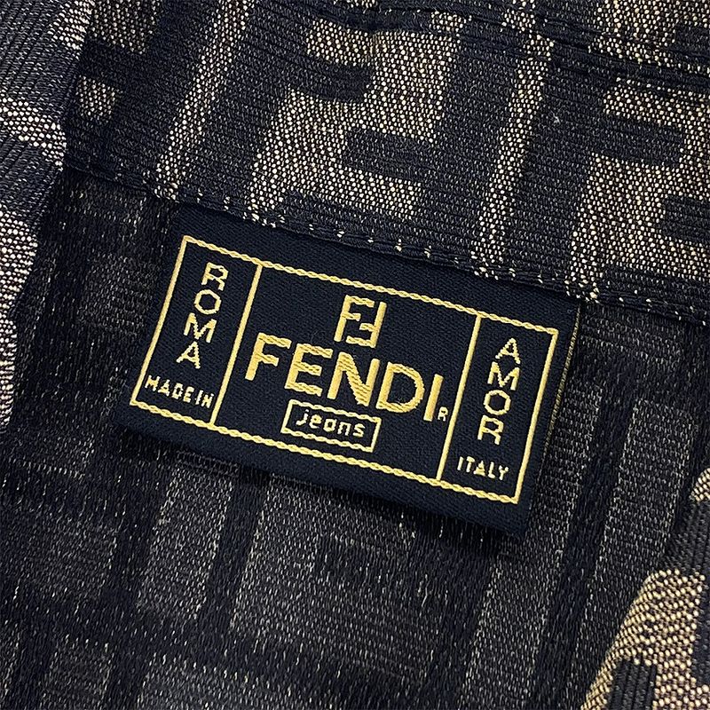 Fendi Zucca Pattern Size 40 Vest
