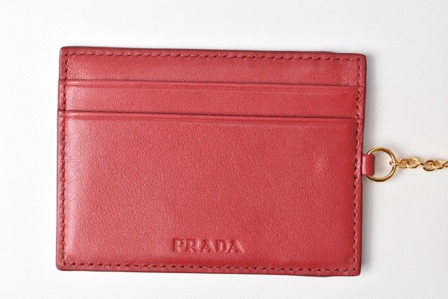 Prada Long Wallet With Pass Case 1m1132 Quilted Nylon