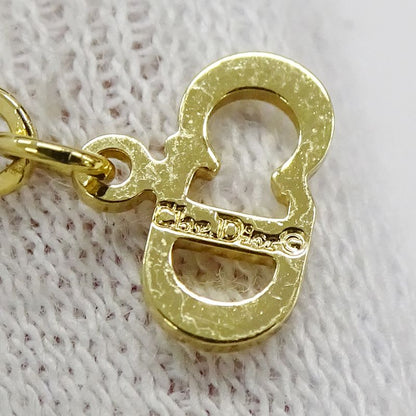 Dior Necklace Women's Brand CD Logo GP Gold Accessories