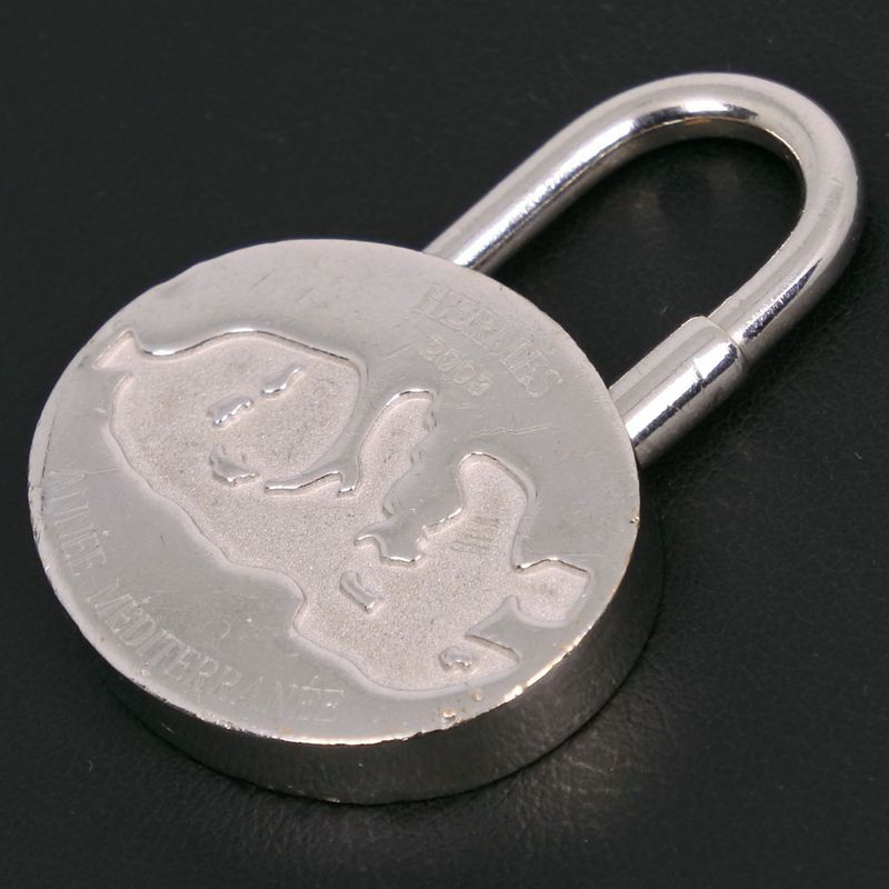 Hermes 2003 Annee Mediterranee Mediterranean Sea Silver Unisex Cadenas In Metal