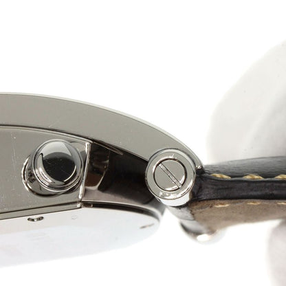 Bvlgari Bulgari Aa48sch Ashoma Watch SS Leather Men's