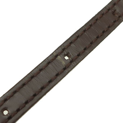 Louis Vuitton Shoulder Bag Pochette Ipanema Damier Canvas Damier Ebene Gold