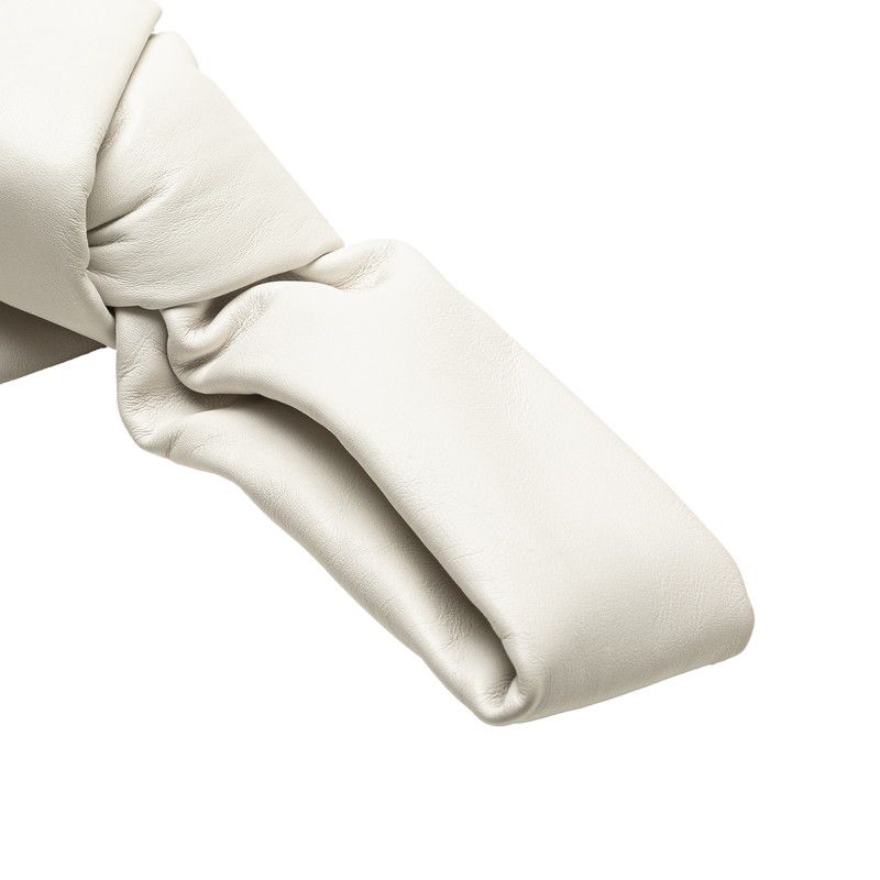 Bottega Veneta Mini The Twist White Leather Women's Bottega Veneta