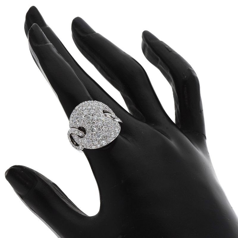 Bvlgari Bulgari Diamond Ring - 18K White Gold Ladies