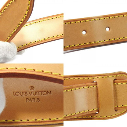 Louis Vuitton Shoulder Strap Nubuck Beige Gold Bandouliere For Hardware Keepall