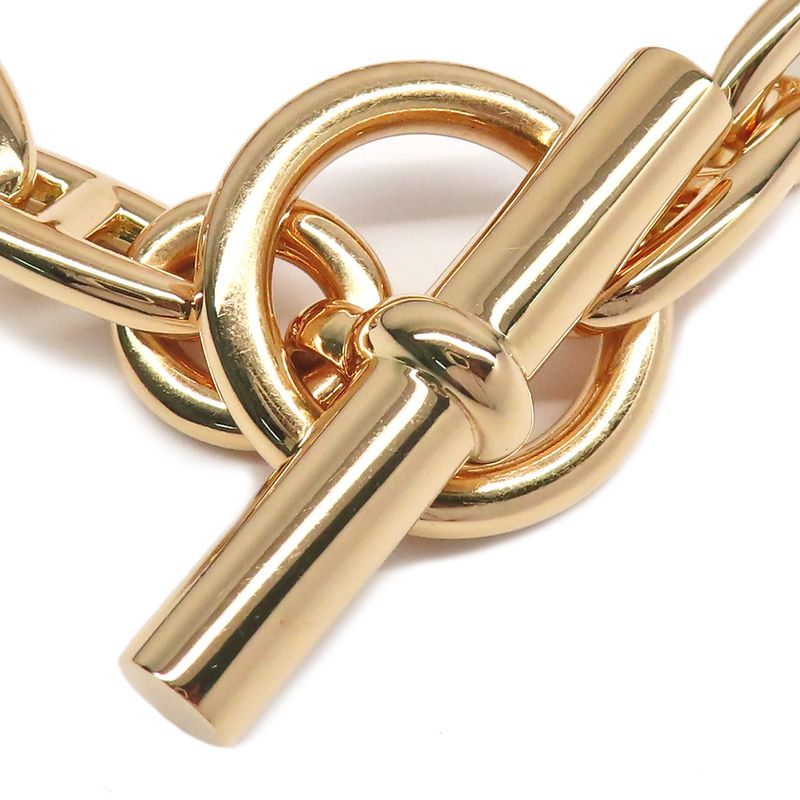 Hermes Bracelet Chaine D'ancre GM 12 Frames 750pg Pink Gold 12 Links