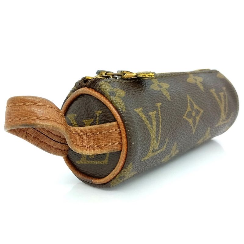 Louis Vuitton Etui Trois Bordeaux Golf Ball Case Monogram Canvas 170cm (669in)