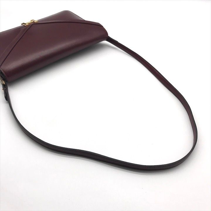 Hermes Liddy Calfskin Shoulder Bag Gold Purse