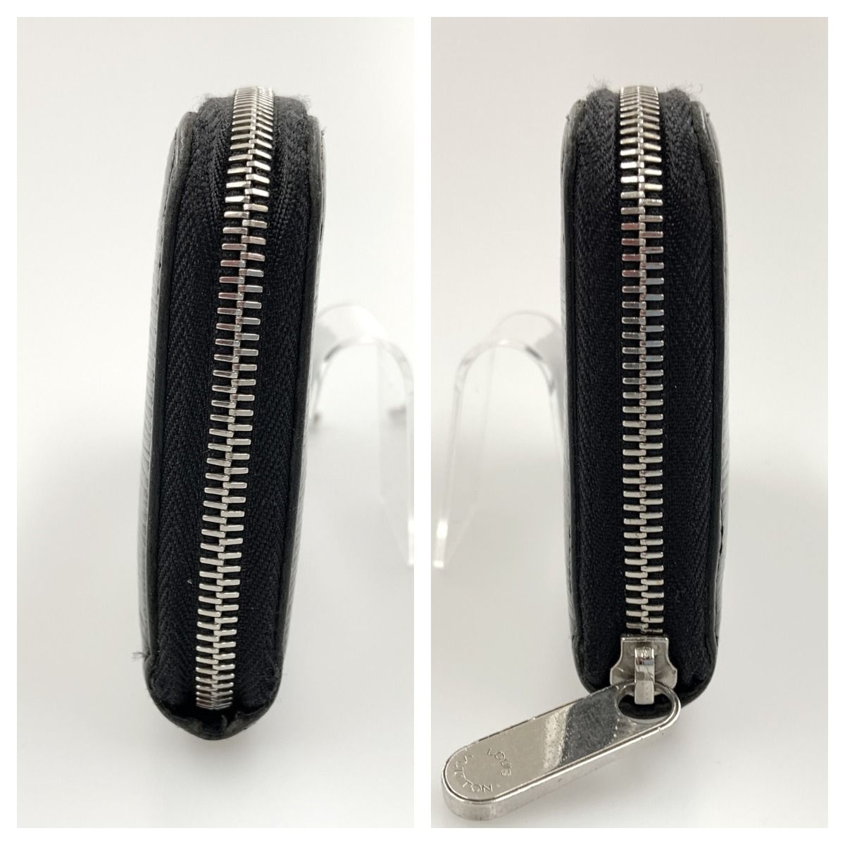 Louis Vuitton Epi Zippy Wallet Round Zipper Long Wallet M61857 Black