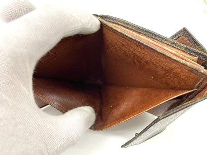 Louis Vuitton Monogram Porte Monet Bier Carte Cles Di Trifold Wallet W Hook