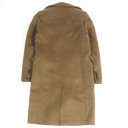 Bottega Veneta 2021 Wool Mohair Double Breasted Chester Coat