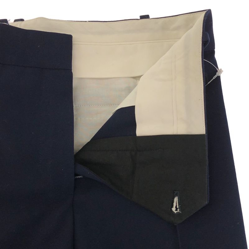 Celine by Phoebe Philo Wool Slacks Pants 2 1p84 7141 Navy 36