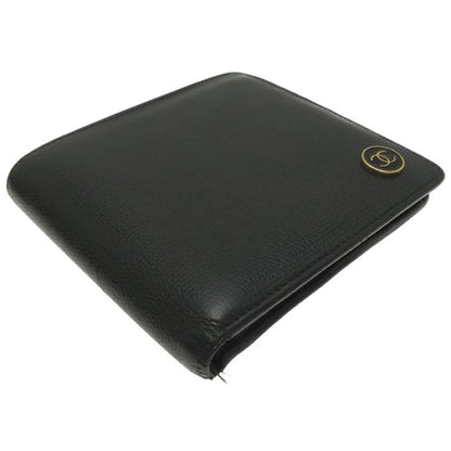 Chanel Bifold Twist Black Wallet
