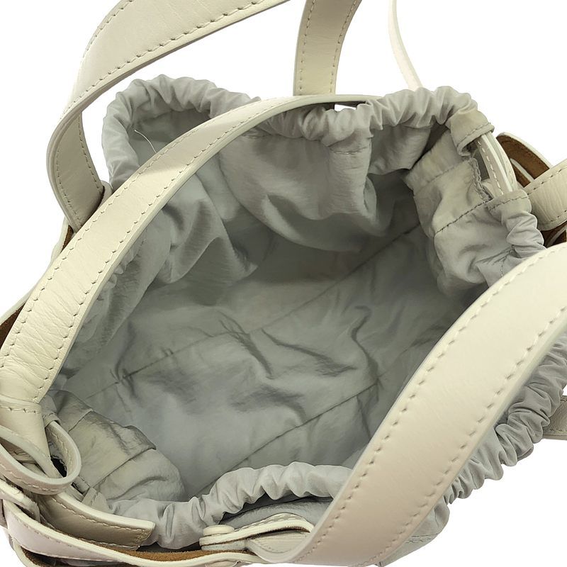 Bottega Veneta - The Shell Leather 2-way Shoulder Bag - White - Women