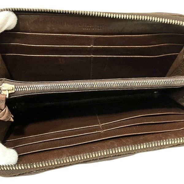 Bottega Veneta 114076-v3881-2040 Round Zipper Long Wallet Unisex