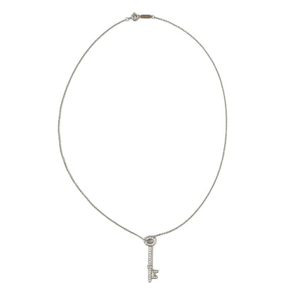 Tiffany & Co Key Pendant Diamond Necklace