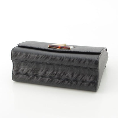 Louis Vuitton Twist MM Epi Chain LV Logo 2way Handbag M58715 Black