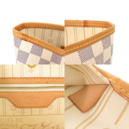 Louis Vuitton Neverfull MM Damier Azure N51107 Tote Bag LV 1170 Louis Vuitton