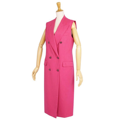Hermes Coat Long Gilet Sleeveless Wool Serie