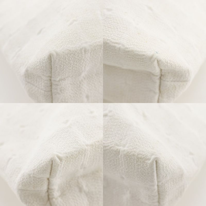 Hermes Amedava Tote GM Cotton White Unisex Handbag