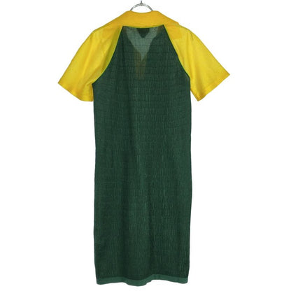 Bottega Veneta Dress 685623 V1lt0 Green Yellow M
