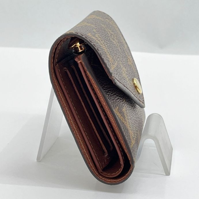 Louis Vuitton Monogram Portefeuille Victorine Trifold Wallet with Initials