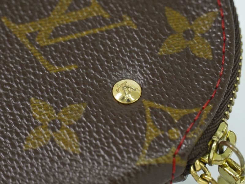 Authentic Louis Vuitton LV Porte Moneron Monogram Cherry Takashi Murakami Coin