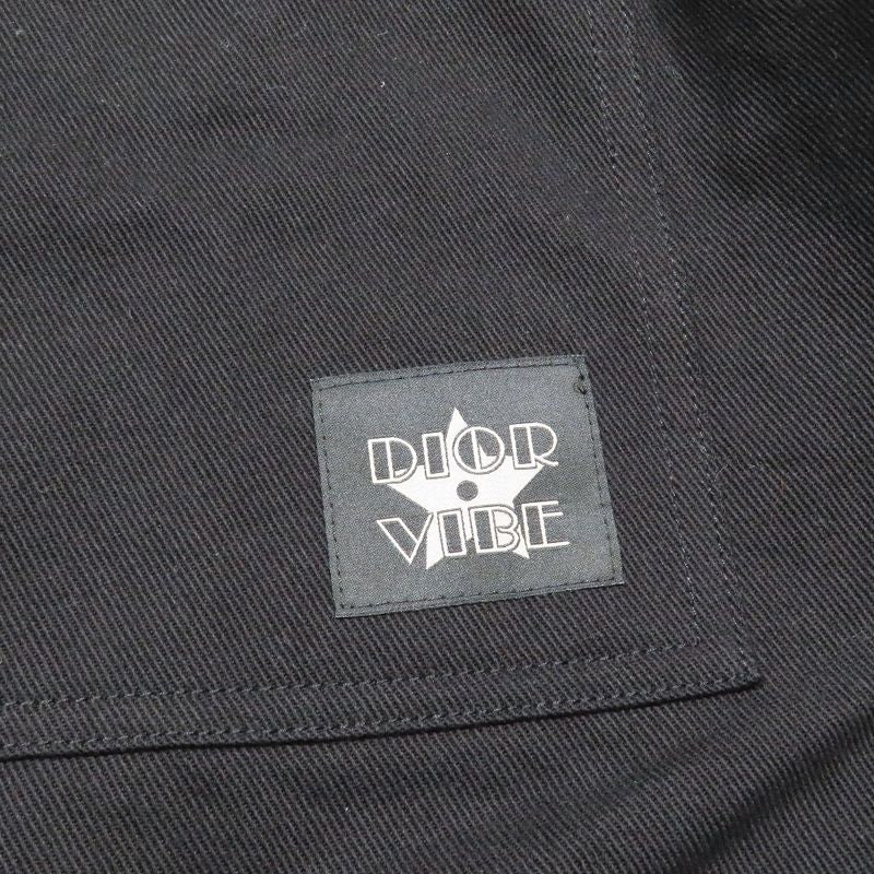 Unused 22aw Christian Dior Zip Up Short Sleeve Shirt Jacket Blouson Dior Vibe
