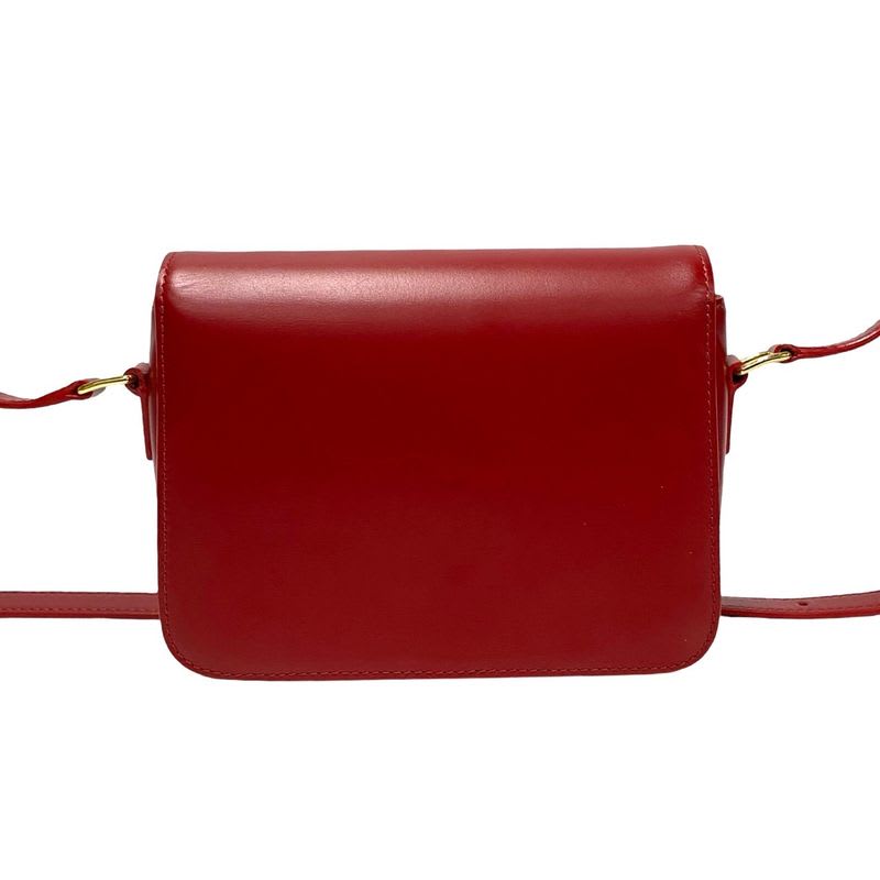 Celine Triomphe Logo Hardware Leather Mini