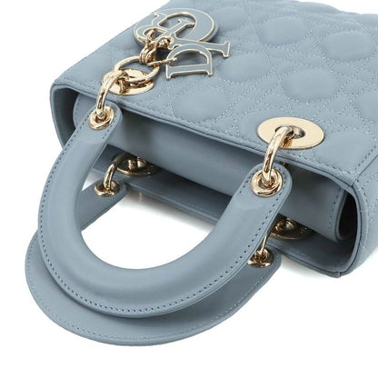 Christian DIOR Canage Lady Dior My Abcdior Small 2way Hand Bag 90291027