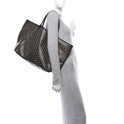 Goyard Saint Louis GM Black St Louis Shoulder Tote Bag Purse