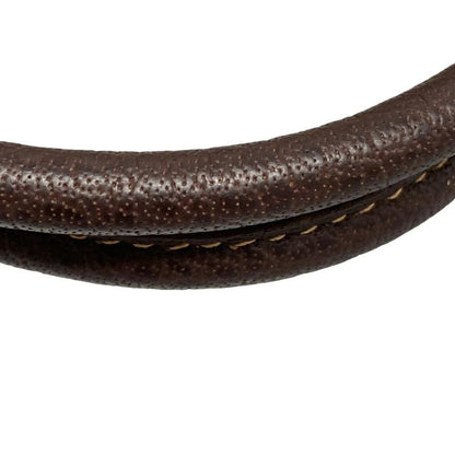 Hermes Garden Party TPM Ivory And Dark Brown Leather