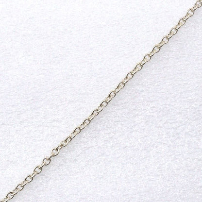 Tiffany & Co Open Heart Elsa Peretti 925 Silver Ladies 2.7g Necklace