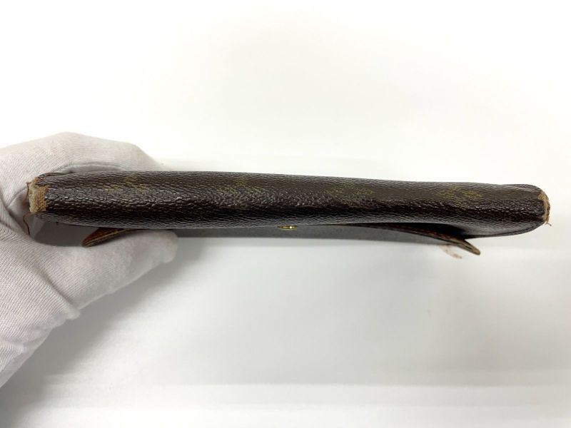 Louis Vuitton Monogram Pochette Portmonnaie Cles Di Long Wallet M61725 Brown