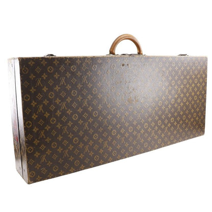 Louis Vuitton Antique Monogram Canvas Brown Unisex Trunk