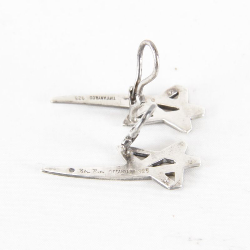 Tiffany & Co [tiffany & Co] Star 65g Earring Silver 925 Ladies Accessories