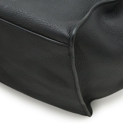 Celine Big Bag Small Handbag 2WAY Shoulder Bag Crossbody Leather Black Black