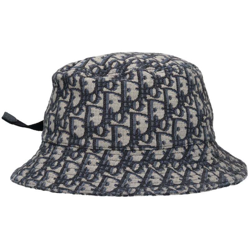 Dior 293c906g5763 Oblique Allover Bucket Hat With Rollers Men's M