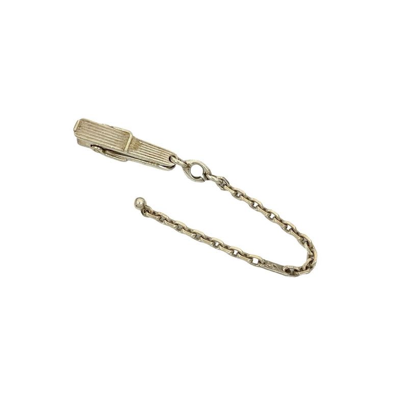 Hermes Silver 925 Chain Clip Bag Charm Key Holder Accessories Small Items