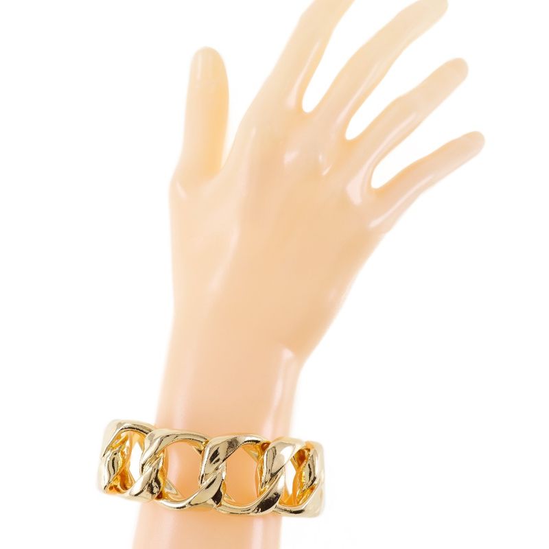 Chanel Gold Plated 28 Ladies 67.3g Bangle