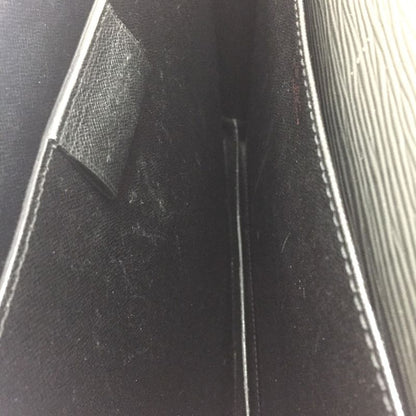 Louis Vuitton Business Bag Serviette Ambassador M54412 Epi Leather Creel Black