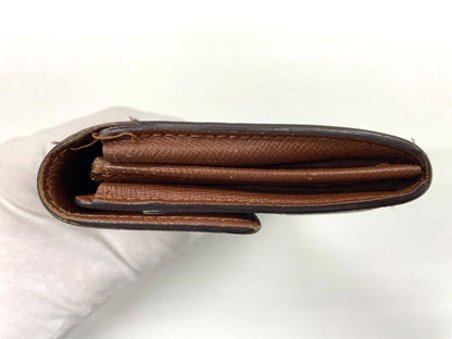 Louis Vuitton Monogram Pochette Portmonnaie Cles Di Long Wallet M61726 Brown