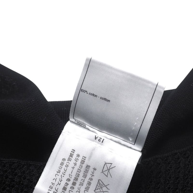 Chanel Dress Size 38 Coco Button Sleeveless Knit P40 Made In Italy 20250515