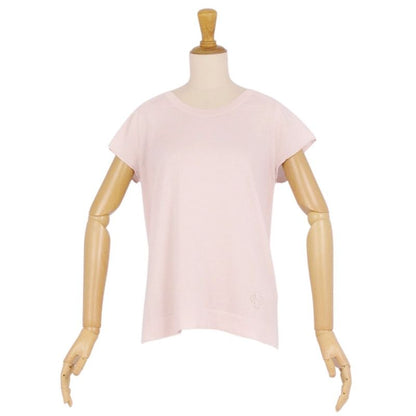 Hermes Knit Sweater French Sleeves H Logo Cot