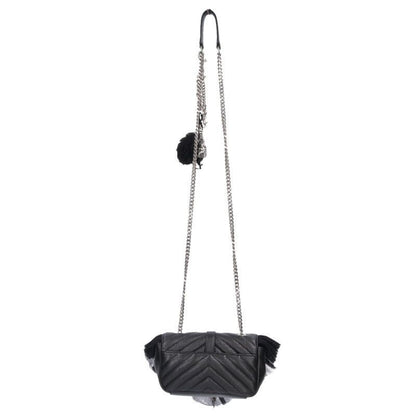 Saint Laurent Paris Baby Chai Punk YSL Logo Frill Charm Decorative Chain