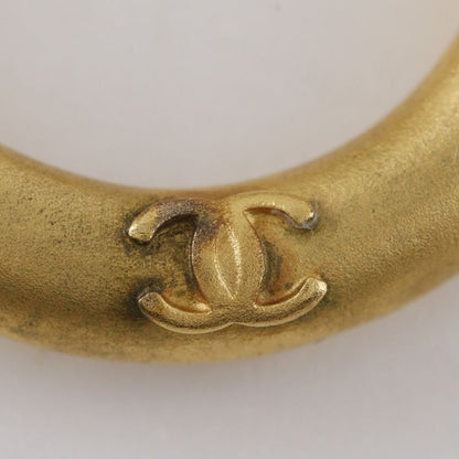 Chanel Hoop Vintage Gold Plated 96P Ladies 22.8g Earrings