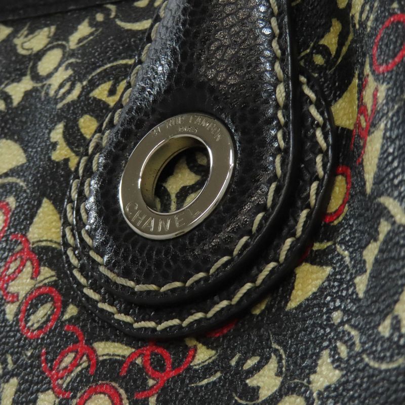 Chanel Coco Travel Silver Hardware Handbag PVC Ladies