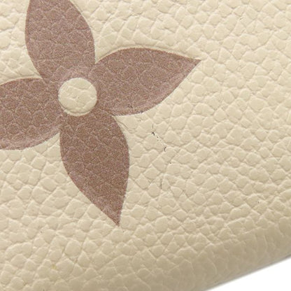 Louis Vuitton Long Wallet Zippy Wallet Bi-Color Monogram Empreinte Cles Creme X