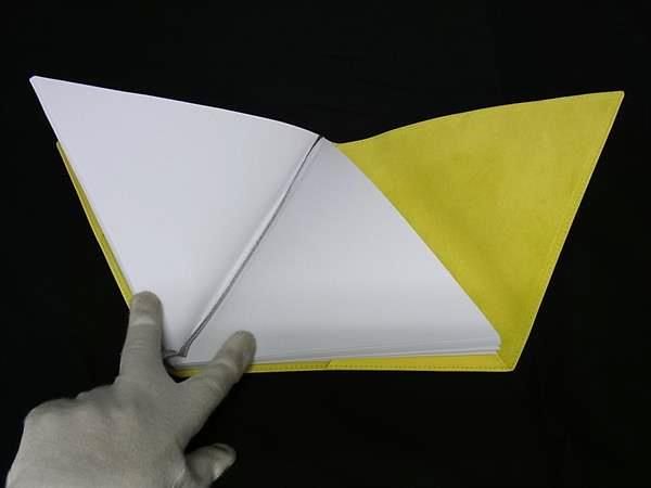 Bottega Veneta Notebook Notepad Stationery Men's Women's Yellow Fn0821