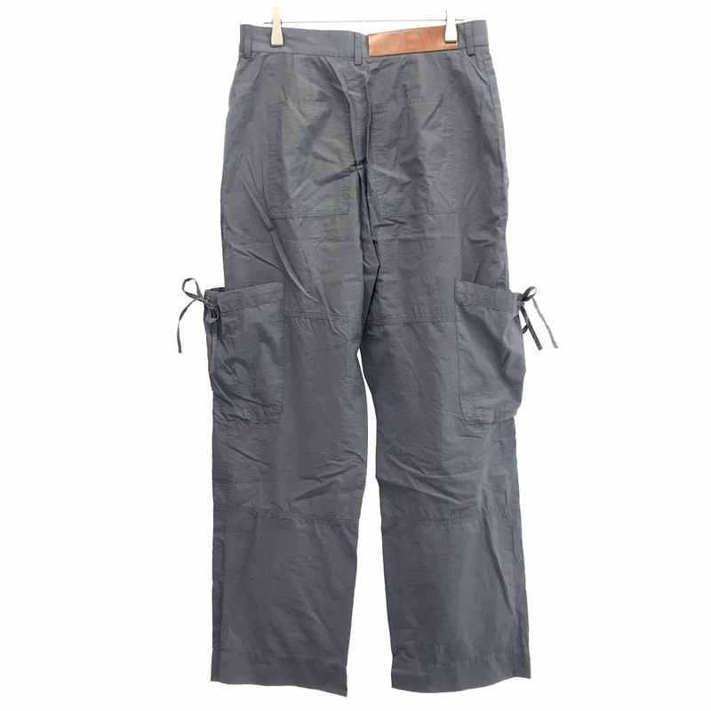 Loewe 22ss High Waist Cargo Pants High Waist Cargo Pants S540y04xat Gray 38